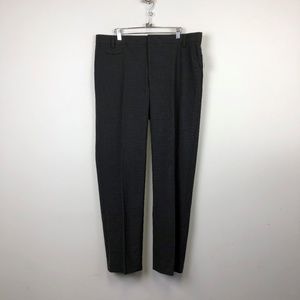 NWT Gap Gray Plaid Boy Fit Stretch Trouser Pants
